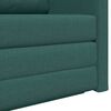 vidaXL Sofa Bed Dark Green 48.82 x 27.95 x 30.71 in Velvet