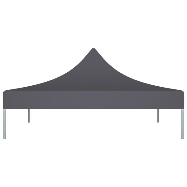 vidaXL Party Tent Roof 6.6'x6.6' Anthracite 0.9 oz/ft²