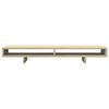 vidaXL Monitor Stand Sonoma Oak 39.4x10.6x5.9" Engineered Wood