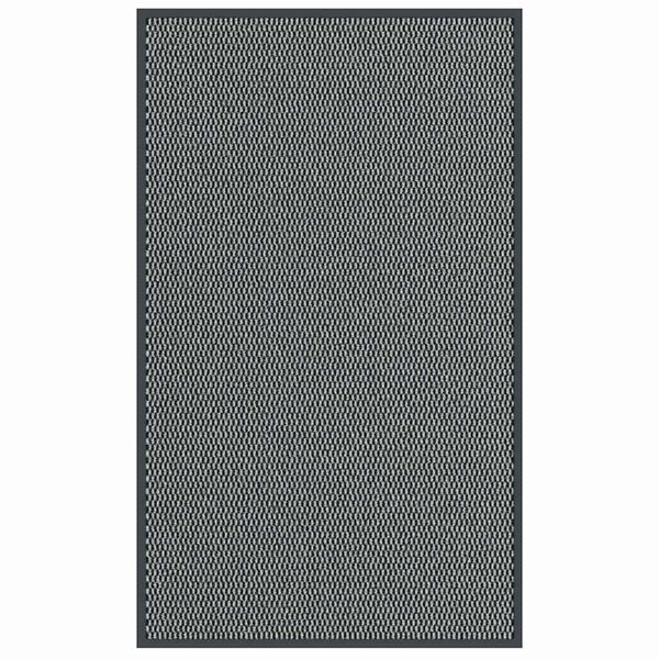 vidaXL Doormat Anthracite Polypropylene and PVC 35.4 x 59.1 in Non-slip