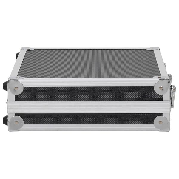 vidaXL Gun Case Aluminum ABS Black