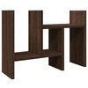 vidaXL Desk Organiser Brown Oak 13.6x6.1x14.0" Engineered wood