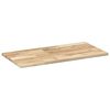 vidaXL Table Top 31.5x15.7x0.8" Rectangular Solid Wood Acacia