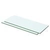 vidaXL Glass Panel Set of 2 Clear Tempered Glass 19.7x5.9 in Durable