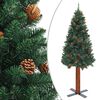 vidaXL Christmas Tree Green PVC 70.9 in tall Christmas Tree