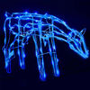 vidaXL Christmas Light Display Blue PVC Large Christmas Light Display