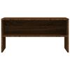 vidaXL TV Cabinet Brown Oak Engineered Wood Medium TV Cabinet