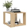 vidaXL Coffee Table Sonoma Oak Engineered Wood Compact Coffee Table