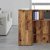 vidaXL Storage Cabinet Old Wood Engineered Wood Compact Shelving