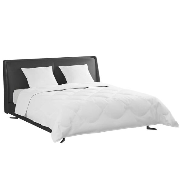 vidaXL Duvet Set with Pillow 3 pcs White Down Feather