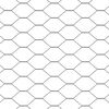 vidaXL Hexagon Fence Grey 1.97 x 164.04 ft PVC