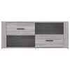 vidaXL TV Cabinet Grey Sonoma Engineered wood Medium TV Cabinet