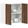 vidaXL Hanging Cabinet Brown Oak Engineered Wood Medium Hanging Cabinet