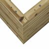 vidaXL Garden Planter Brown Pressure treated pinewood
