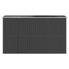 vidaXL Garden Shed Anthracite Galvanized steel Spacious Garden Shed