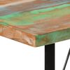 vidaXL Bar Table Multicolor finish Solid reclaimed wood and iron Medium