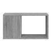 vidaXL TV Cabinet Gray sonoma Engineered wood 23.6 x 9.4 x 12.6 in