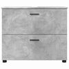 vidaXL Bathroom Cabinet Concrete Grey 30.12 x 13.78 x 25.20 in