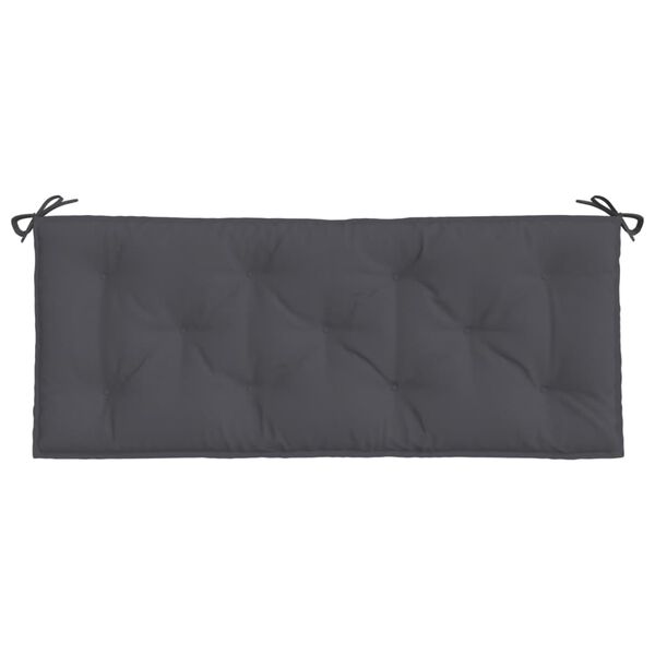 vidaXL Garden Bench Cushion Anthracite Oxford fabric (100% polyester)