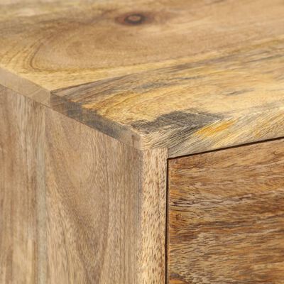 vidaXL Bedside Cabinet 14.2"x11.8"x23.6" Solid Mango Wood