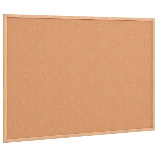 vidaXL Cork Board with Solid Pine Wood Frame 31.5x21.7"