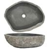 vidaXL Basin River Stone Oval (17.7"-20.9")x(13.4"-16.1")
