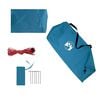 vidaXL Camping Tarp Blue 141.7x115.7" Waterproof