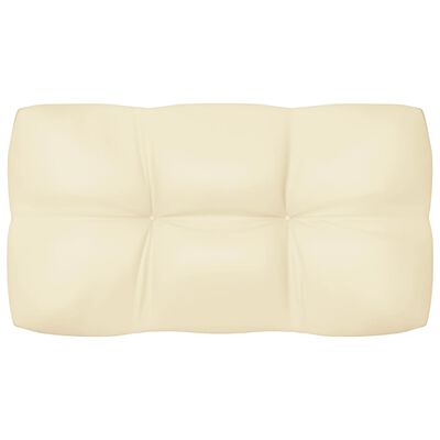 vidaXL Pallet Sofa Cushions 7 pcs Cream