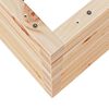 vidaXL Garden Planter Natural Wood Solid Pine Wood Large