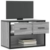 vidaXL TV Cabinet Grey Sonoma Engineered wood, Metal Medium TV Cabinet