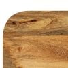 vidaXL Writing Desk Natural Mango Wood Solid Mango Wood Medium