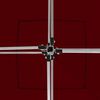 vidaXL Professional Folding Party Tent with Walls Aluminium 6.6x6.6' Bordeaux