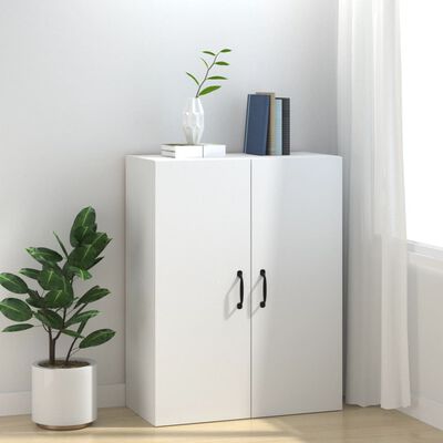 vidaXL Hanging Cabinet White 27.4"x13.4"x35.4" Engineered Wood