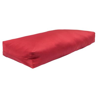 vidaXL Pallet Cushions 2 pcs Red Polyester