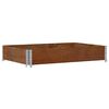 vidaXL Pallet Collar Brown 47.2x31.5" Solid Wood Pine