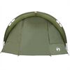 vidaXL Fishing Tent 2-Person Olive Green Waterproof