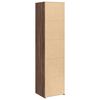 vidaXL Highboard Brown Oak Engineered wood Medium Highboard