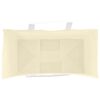 vidaXL Paper Bags 50 pcs with Handles Yellow 12.6x6.7x17.3"