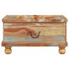 vidaXL Coffee Table Multicolored Reclaimed wood, MDF Medium Storage