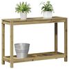 vidaXL Potting Table with Shelf 42.5"x13.8"x29.5" Impregnated Wood Pine