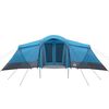 vidaXL Tents with Roof with Air Vent Blue 721 x 335 x 212 cm Polyester
