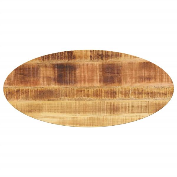 vidaXL Table Top Natural Solid mango wood 55.1 in x 19.7 in Durable