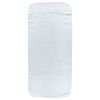 vidaXL Beach Towel Set of 2 White 84% Cotton, 16% Polyester