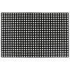 vidaXL Doormat Black 100% rubber 31.5 x 47.2 in Non-slip Doormat