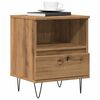 vidaXL Bedside Cabinet Artisan Oak Engineered wood Medium