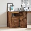vidaXL Drawer Cabinet Old Wood Engineered Wood 15.7x19.7x29.9 in