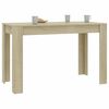 vidaXL Dining Table Sonoma Oak Engineered Wood 47.2 x 23.6 x 29.9 in