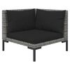 vidaXL Garden Lounge Set Dark grey