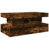 vidaXL Coffee Table Smoked Oak Engineered Wood Coffee Table Rectangular
