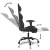 vidaXL Gaming Chair Black